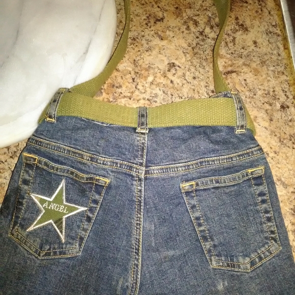 Hand made Gap bluejean shorts purse - Picture 4 of 6